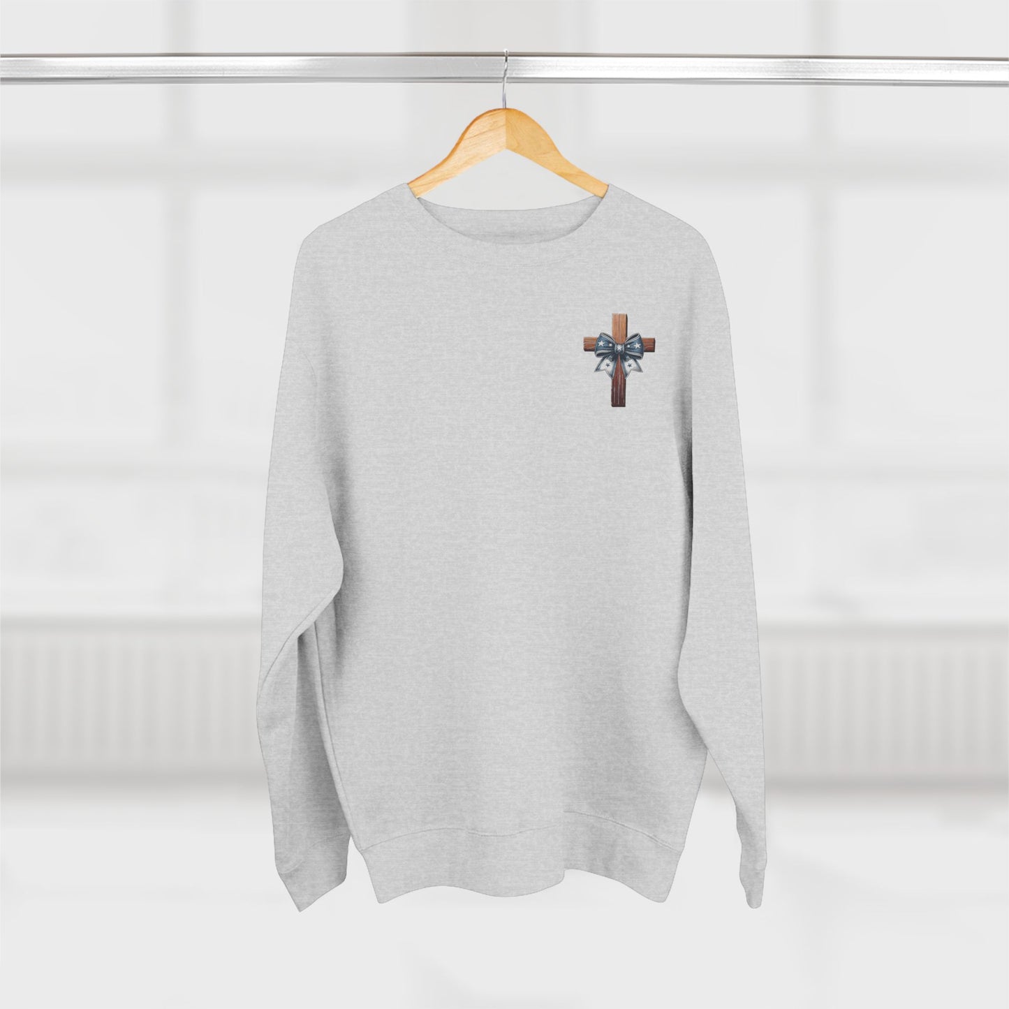 She Is Worthy Proverb 31 Crewneck Sweatshirt - Cross & Bow Christian Pullover