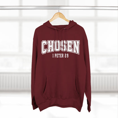 Chosen Fleece Hoodie for Comfortable Faith-Inspired Wear