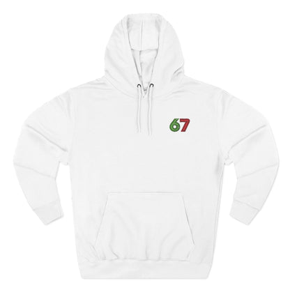 Festive Number 67 Fleece Hoodie