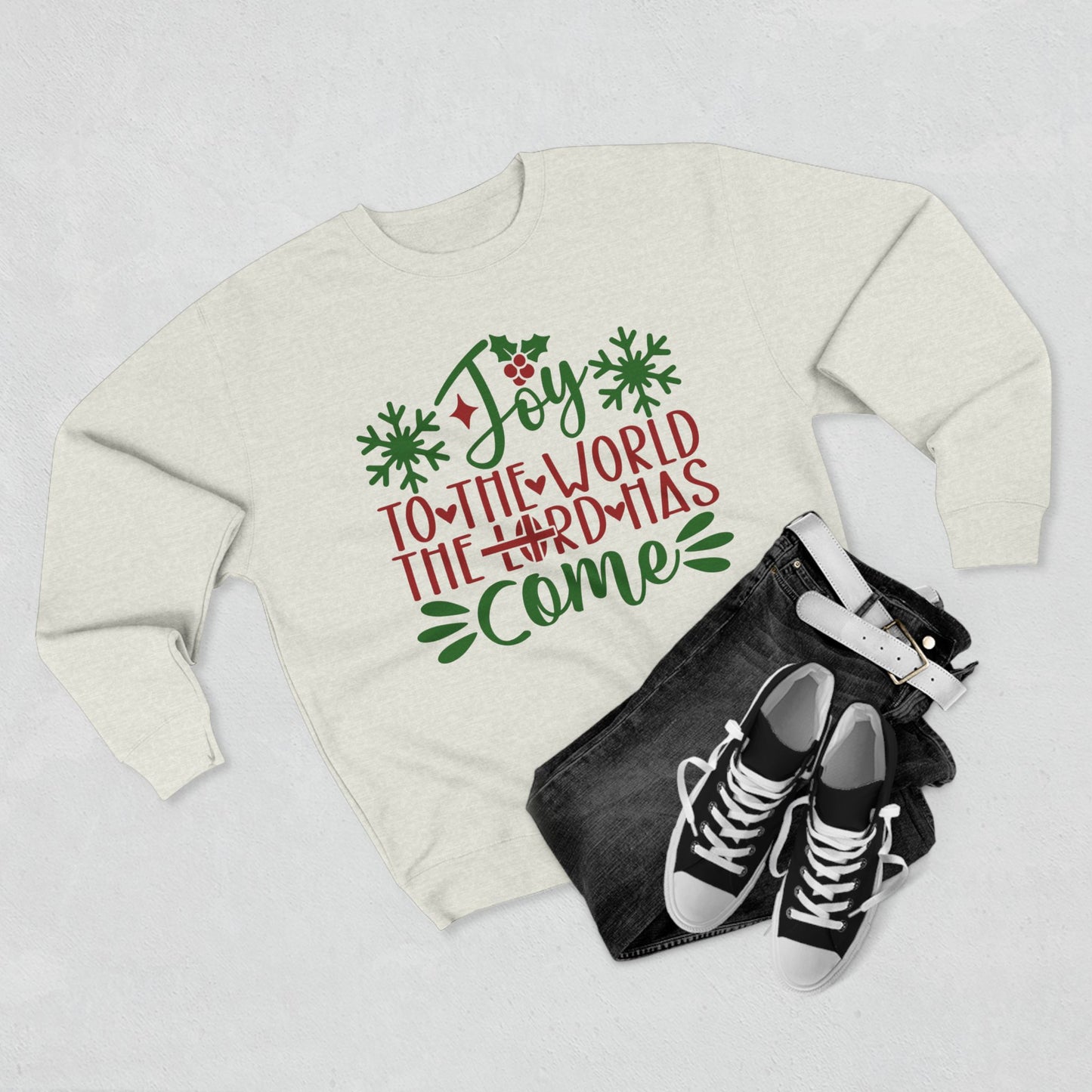 Joy to the World Christmas Sweatshirt