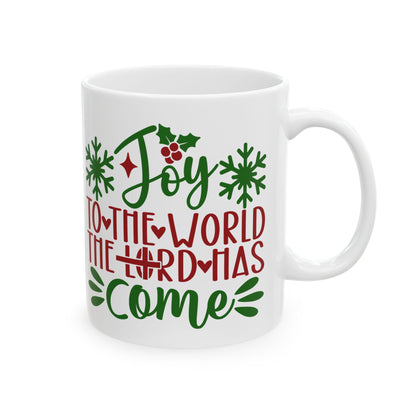 Festive Christmas Ceramic Mug - Perfect Gift for the Holiday Season
