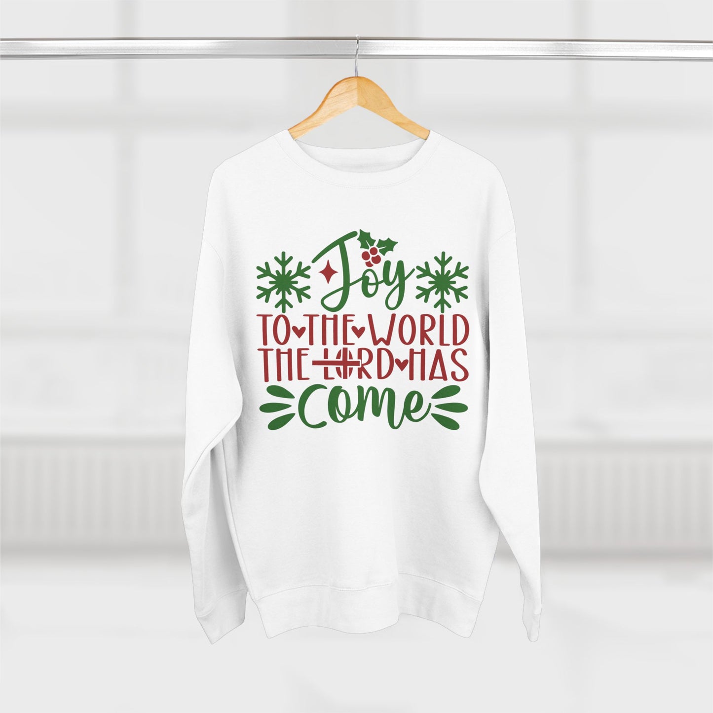 Joy to the World Christmas Sweatshirt