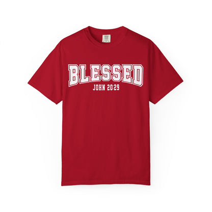 Blessed Unisex Garment-Dyed T-shirt