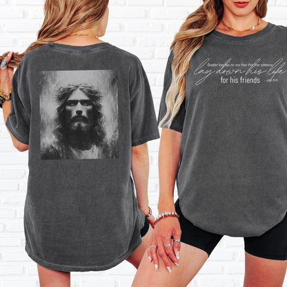 Comfort Colors Shirts, Christian Inspirational T-Shirt, Jesus Graphic Tee, Faith-Based Apparel, Religious Gift, Bible Verse Shirts