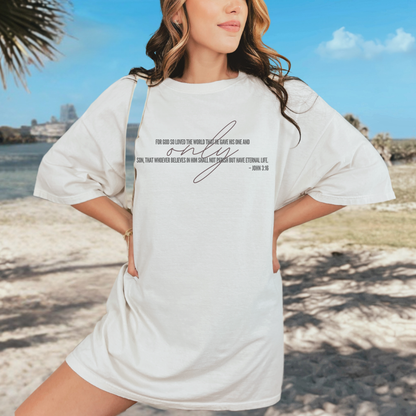 For God So Loved The World Shirt, John 3:16