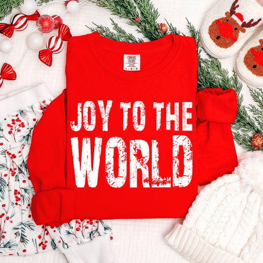 Joy to the World Long Sleeve Tee