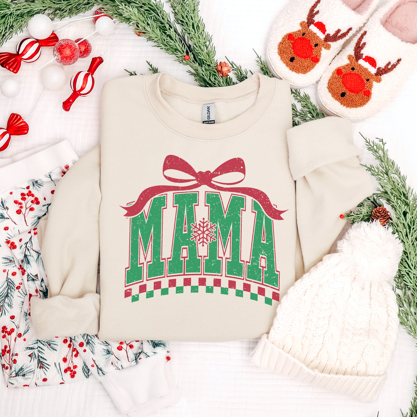 Mama Christmas Sweatshirt