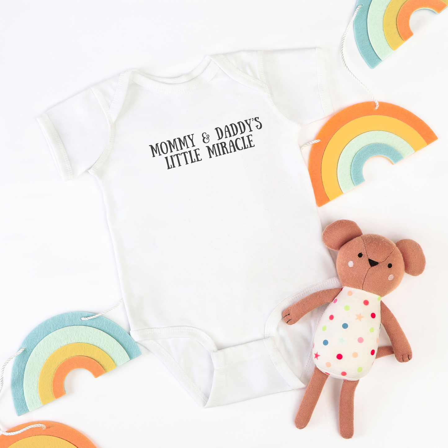Mommy & Daddy's Little Miracle Infant Bodysuit