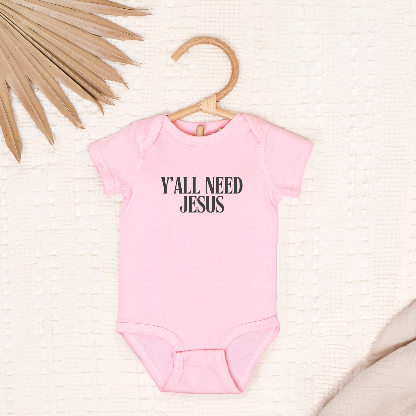 Y'all Need Jesus Baby Bodysuit