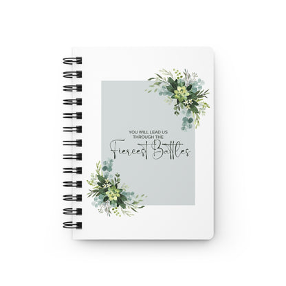 You Will Lead Us Through The Fiercest Battles Christian Journal