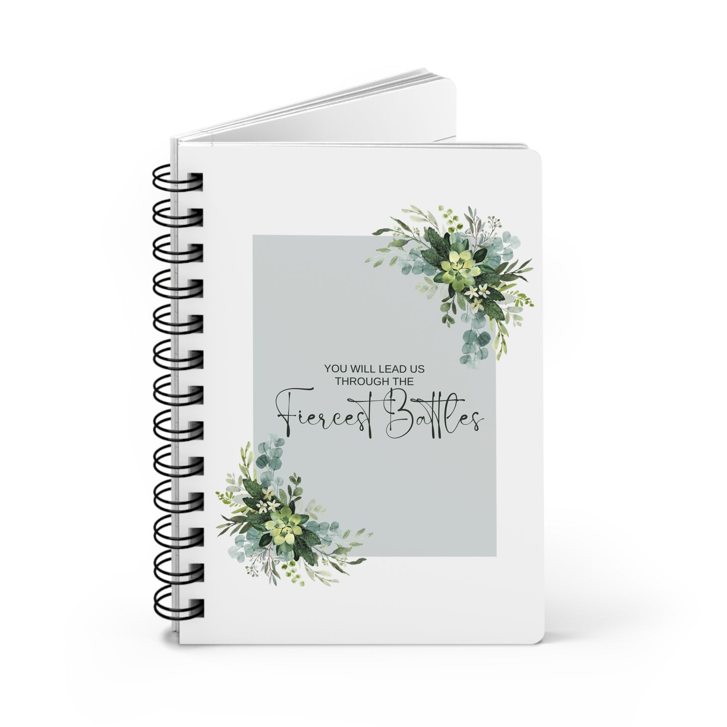 You Will Lead Us Through The Fiercest Battles Christian Journal